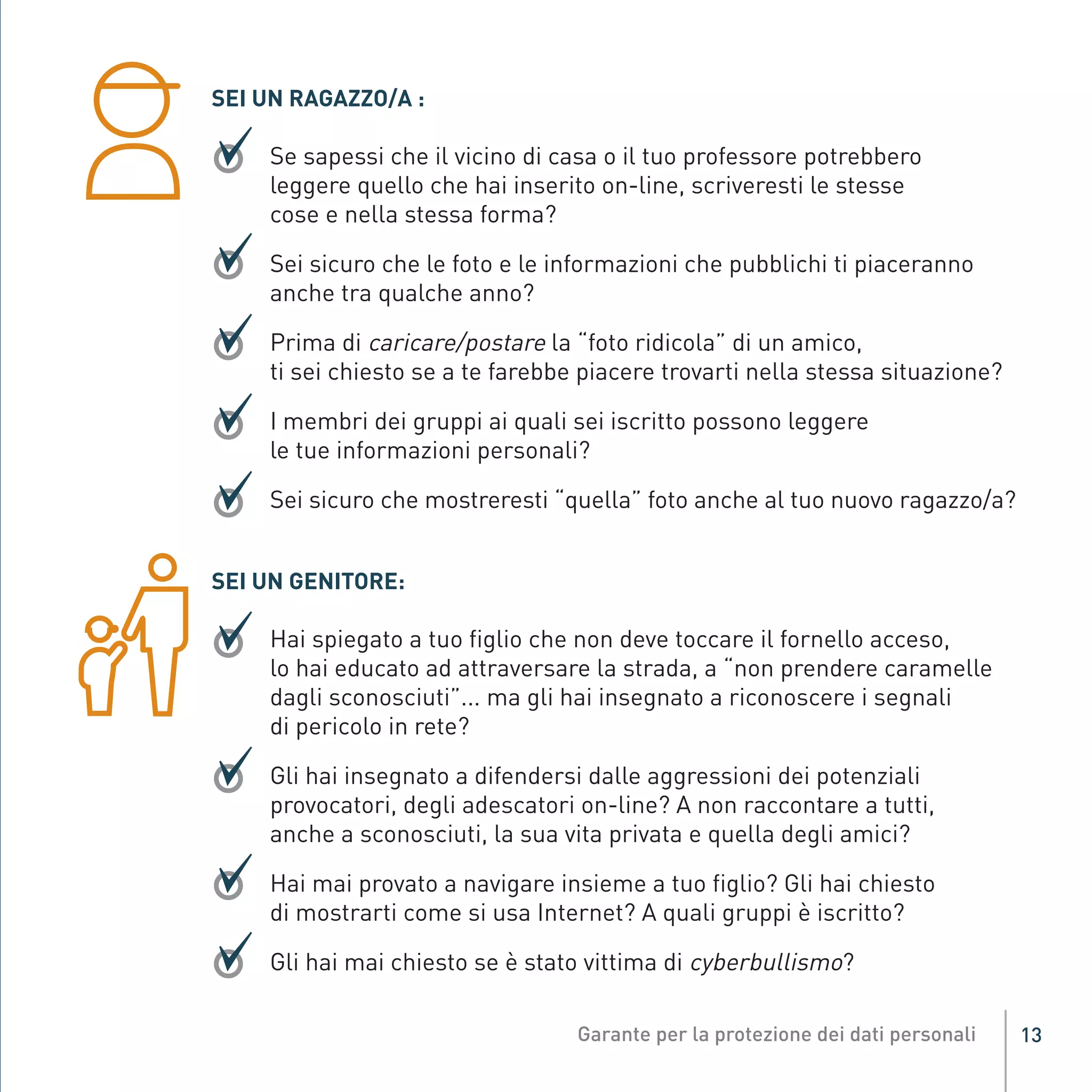 Opuscolo Garante privacy sui socialnetwork