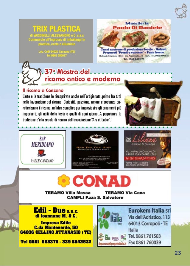 Sagra Del Tacchino Alla Canzanese A Canzano 2019