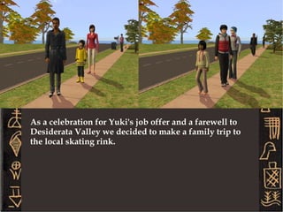 Our middle children twins Neri and Sebell are now teenagers. They both look a lot like me, and but luckily don't have my romantic streak! They both seem more interested in the pursuit of knowledge and their own ideas of fun. --- Neri (on the left) is a Knowledge/Pleasure sim who loves sims that wear cologne and glasses, but hates bling bling Sebell (on the right) is a Family/Knowledge sim who loves tidy, mechanically minded sims that don't cake their faces with make up (full face make up) 