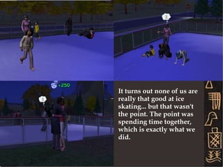 Connor has been around for a few days, it makes me wonder what his home life is like that his parents would let him disappear for so long! But, his company makes Sallah happy, and that makes me happy. 