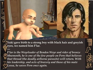 And that ties up our little recap, let's get back to Gil's narration....  