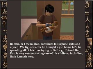 I've received another promotion at work. I am now a Surveillance Operator. These longer hours are providing a more comfortable living for my family. But if I could, I would trade back to my old career in a heart beat to be able to spend more time with my family. 