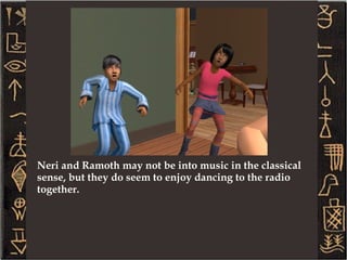 Neri and Ramoth continue to grow, and I can see little glimpses into their teen years from time to time. Both of the girls begged their mother from something different regarding their looks. Neri wanted a more grown up hairdo and Ramoth wanted to trade in her dragon costume for some colorful new clothes. If only it would always be so easy to make them happy! 