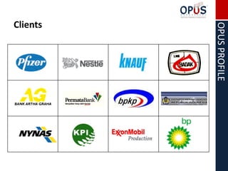OPUS PROFILE
Clients
 