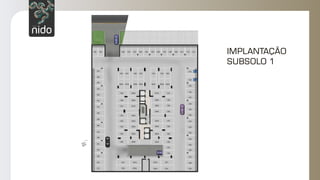 IMPLANTAÇÃO
SUBSOLO 1
 