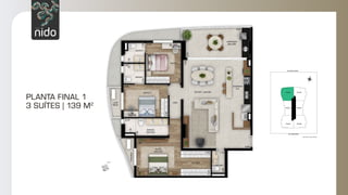 PLANTA FINAL 1
3 SUÍTES | 139 M2
5,35
1,10
1,40
4,84
4,43
2,55
7,69
5,83
1,10
1,92
3,85
3,29
2,59
2,19
3,75
1,50
3,85
2,82
1,82
1,70
1,70
3,03
3,52
5,83 5,83
2,55
5,83
3,73
7,69
3,52
2,82
1,50
2,59
2,19
1,10
1,92
 