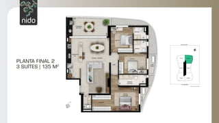 PLANTA FINAL 2
3 SUÍTES | 135 M2
5,35
1,10
1,40
4,84
4,43
2,55
7,69
5,83
1,10
1,92
2,59
2,19
2,82
3,03
3,52
5,83 5,83
2,55
5,83
3,73
7,69
1,82
1,70
1,70
3,03
3,52
3,85
2,82
3,75
1,50
3,85
3,29
2,59
2,19
1,10
1,92
 