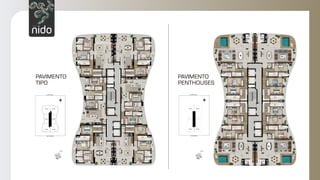 PAVIMENTO
TIPO
PAVIMENTO
PENTHOUSES
 