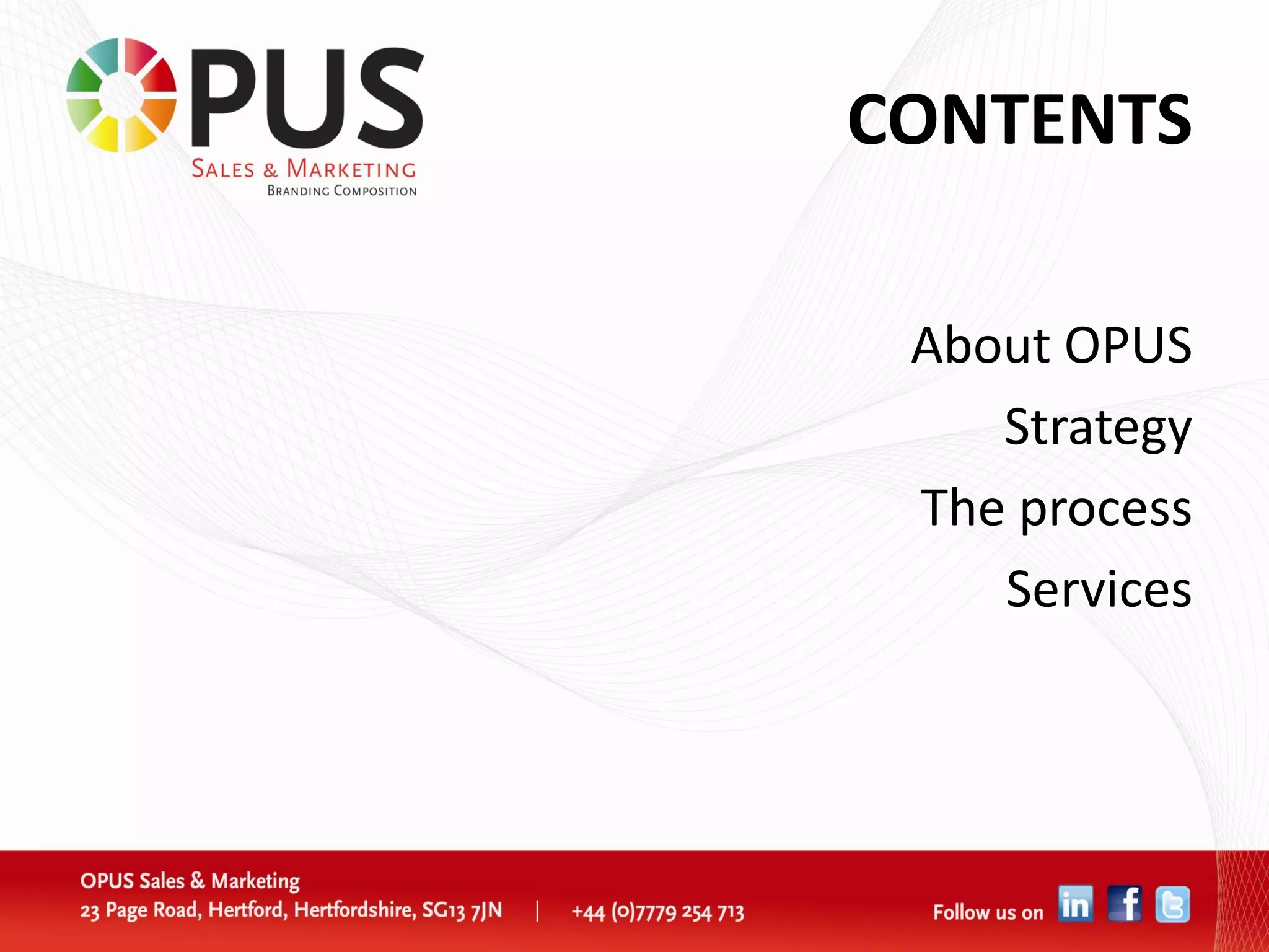 Opus sales and marketing v2 | PDF