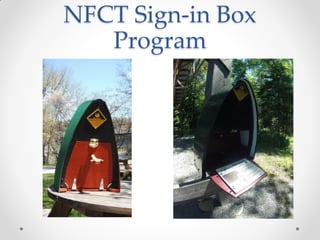 NFCT Sign-in Box
Program
 
