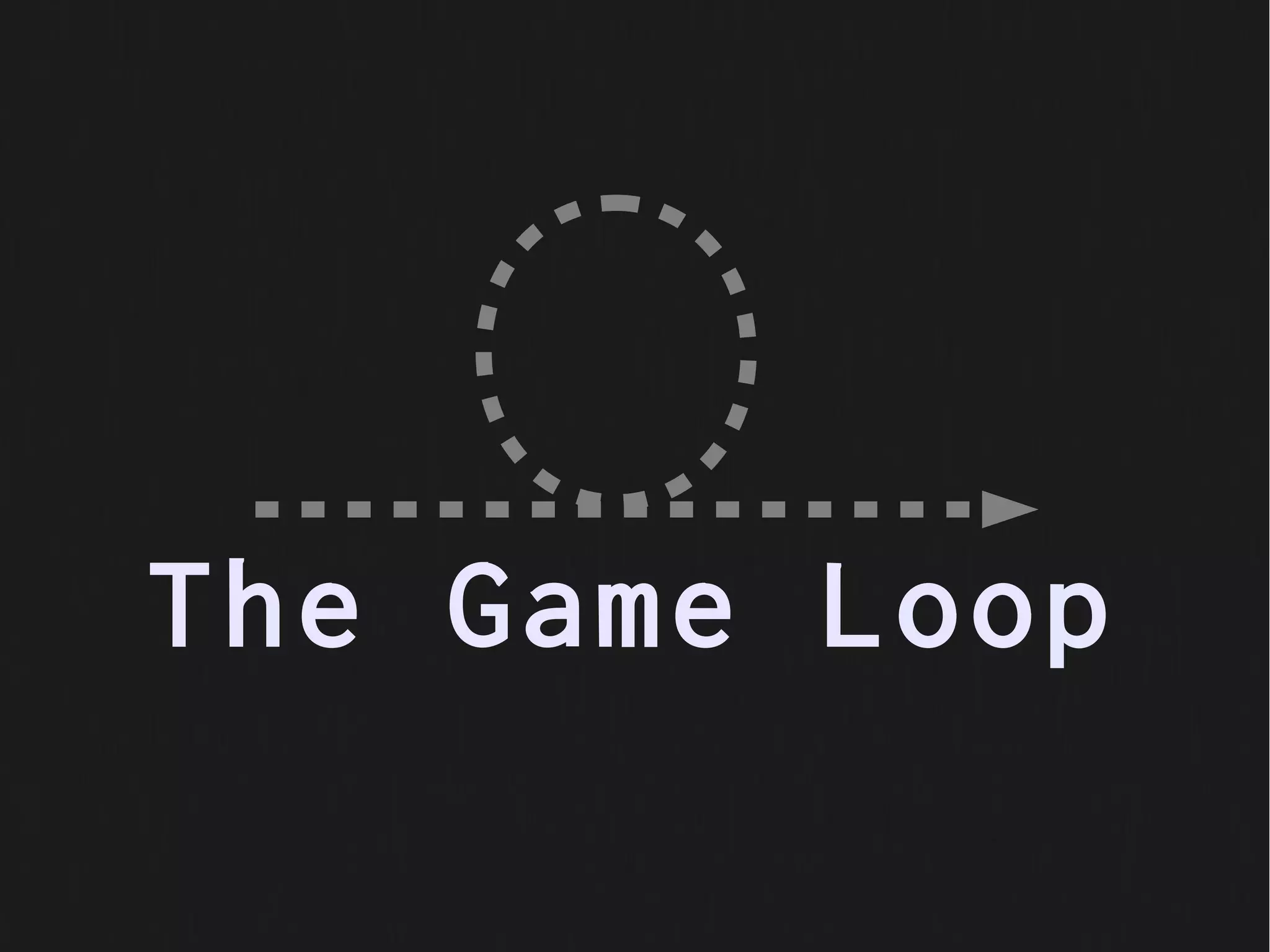 The Game Loop
 