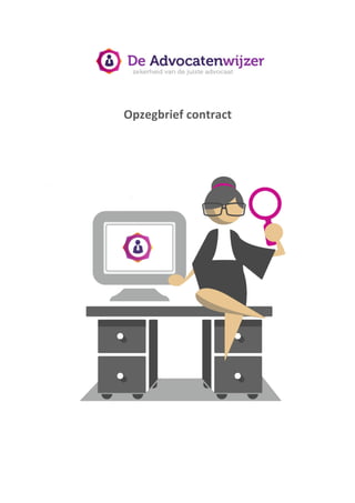 Opzegbrief 
contract 
 
