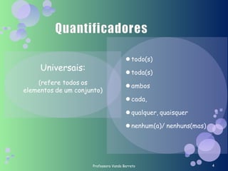 Professora Vanda Barreto 