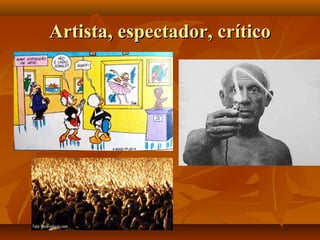 Artista, espectador, críticoArtista, espectador, crítico
 