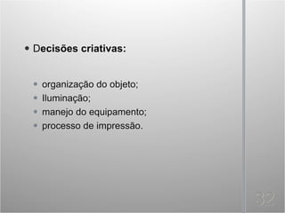 O que é a fotografia