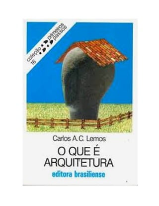   O que é arquitetura