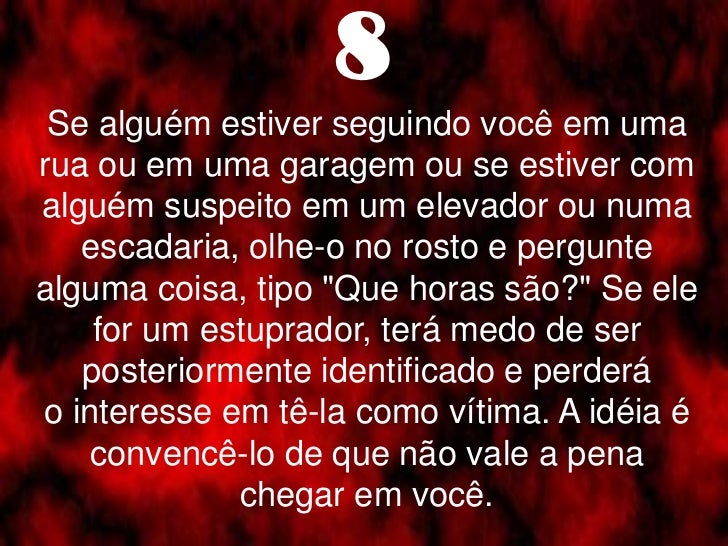 O que atrai um estuprador