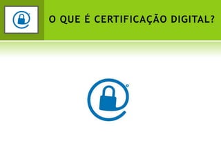O QUE É CERTIFICAÇÃO DIGITAL?