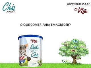 www.shake.ind.br




O QUE COMER PARA EMAGRECER?
 