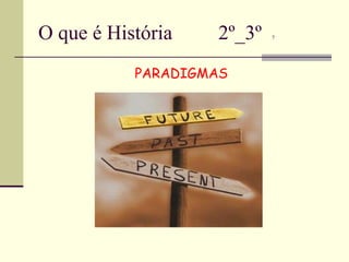 O que é História  2º_3º  7 PARADIGMAS   