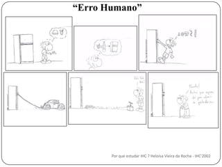 “Erro Humano”Por que estudar IHC ? Heloísa Vieira da Rocha - IHC'2002