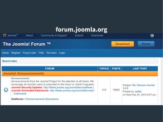 forum.joomla.org
 