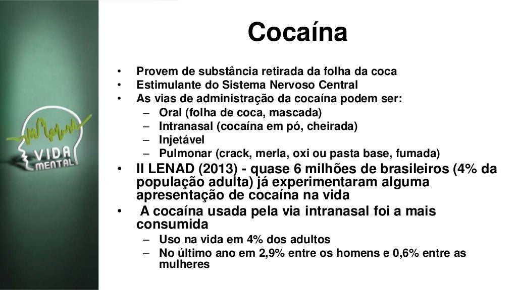 O que é e quais são os efeitos da cocaína? O que é e quais são os efeitos da cocaína?