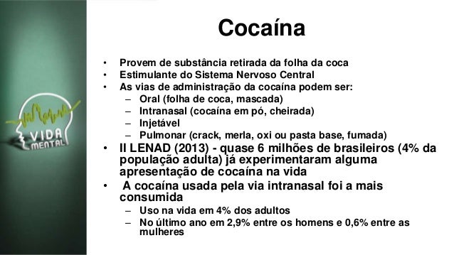 O que é e quais são os efeitos da cocaína?