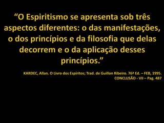 O que é espiritismo