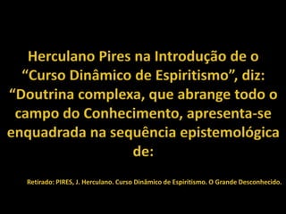 O que é espiritismo