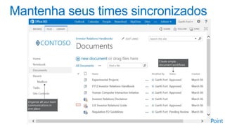 Organize all your team
communications in
one place
 