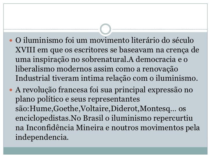 O Iluminismo Desenvolvido No Século Xvii E Xviii Foi Um