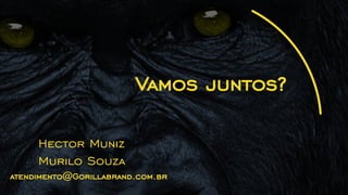 A GENTE ENTENDE, PLANEJA, CRIA E DESENVOLVE SERVIÇOS QUE AJUDAM
NOSSOS CLIENTES A SE TORNAREM CONHECIDOS, ATRAVÉS DA COMUNICAÇÃO
PROMOCIONAL, INSTITUCIONAL E COMERCIAL.
NOSSA FILOSOFIA DE TRABALHO É: TEM QUE SER FORTE, TEM QUE TRAZER
RESULTADO; SER SIMPLES, LIMPO E ACESSÍVEL. DAR OPÇÕES, EXPERIMENTAR,
ESTUDAR, COMPARTILHAR, TROCAR IDEIAS E TER A VISÃO DO TODO.
FAZEMOS TUDO POR AQUELES QUE ENTRAM NO NOSSO BANDO!
 