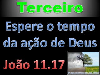 O que morreu em sua vida