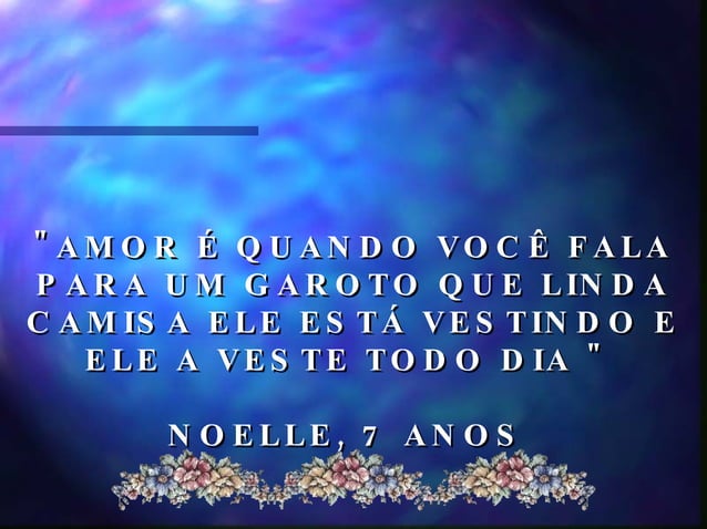 O que é o amor | PPS