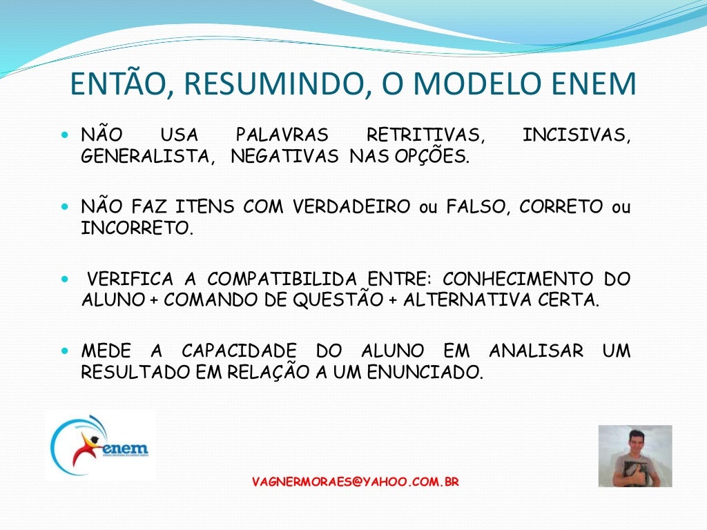 O que é o Enem? O que é o Enem?