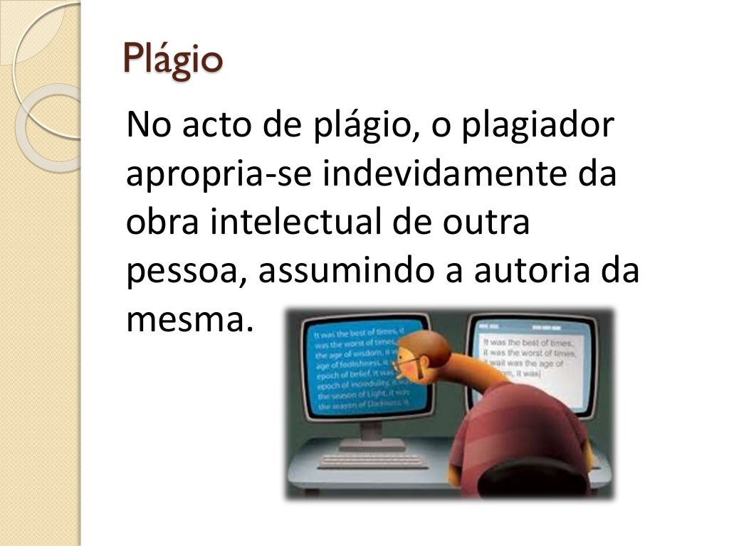 O que é o plagio O que é o plagio