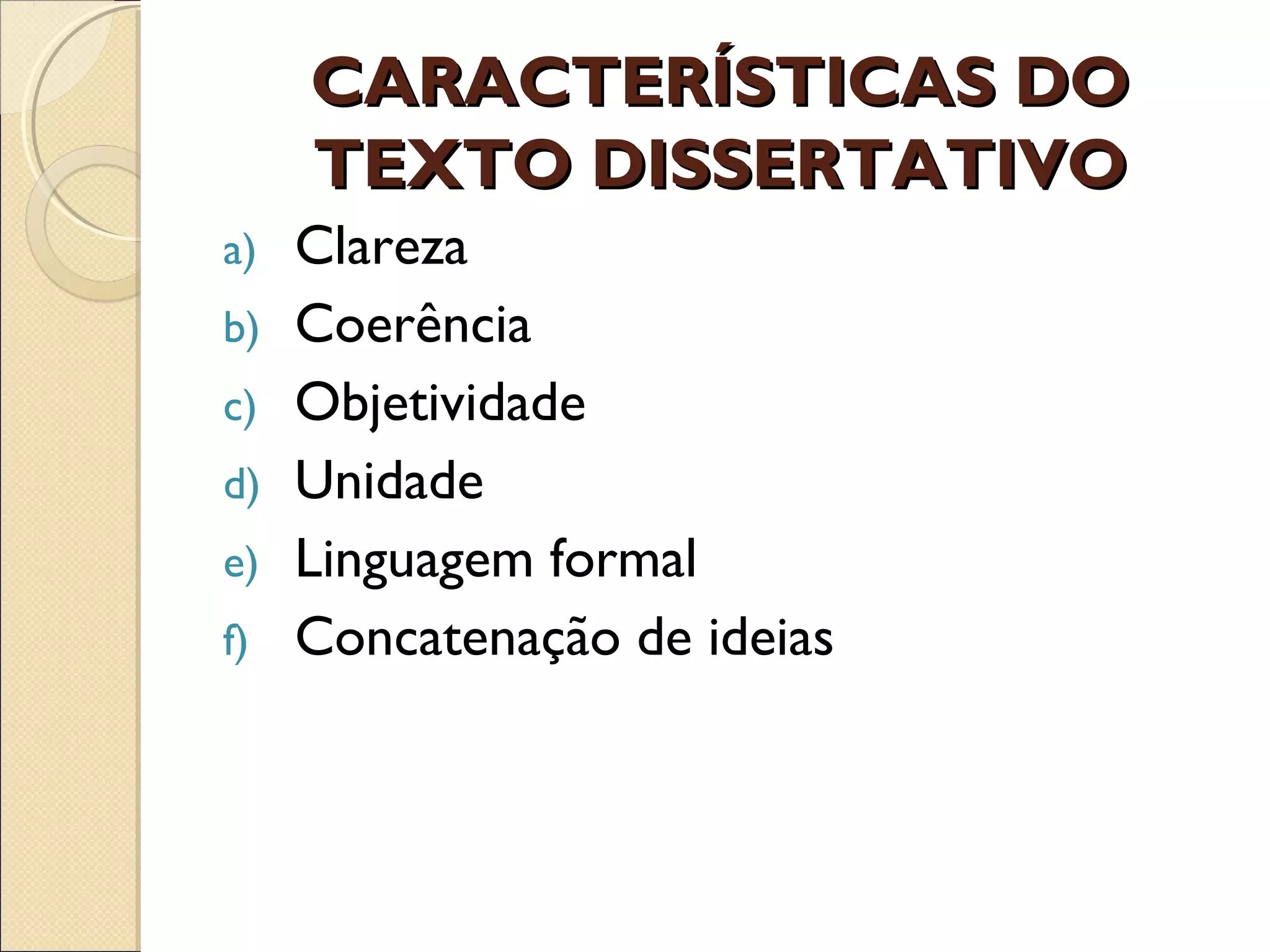 O que é o texto dissertativo | PPT