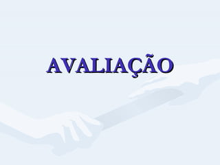 AVALIAÇÃO 