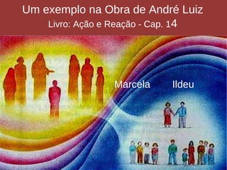 Um exemplo na Obra de André Luiz
Livro: Ação e Reação - Cap. 14
Marcela Ildeu
 