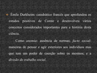 Ele contraria os outros dois anteriores, afirmando que a ordem social não existe, pois existem uma dominação de uma classe sobre a outra. Por isso ele diz que não há que manter a ordem mas sim, promover a mudança. Consenso não existe, o que existe é uma eterna luta de classes.                     “A contradição é a fonte da vida”