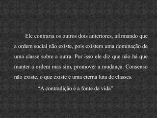 Pensamento sociológicoPensar sociologicamente é procurar o contexto global que envolve o ser humano no seu ambiente familiar, no trabalho, na escola, nos hospitais, presídios, áreas de lazer ou onde quer que esteja;		É procurar identificar as causas dos fenómenos sociais como a pobreza, a violência, o desemprego, a falta de condições de moradia, os conflitos étnicos e culturais nas cidades e nos campos.