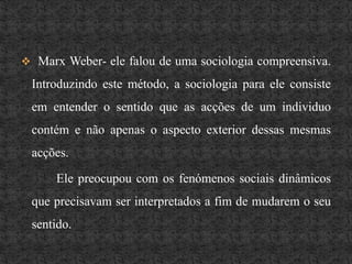 		É por isso que a sociologia é uma ciência de vital importância para compreender as mais diversas situações que envolve a humanidade.!!!Fim!!!