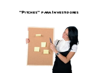 “ Pitches” para Investidores 