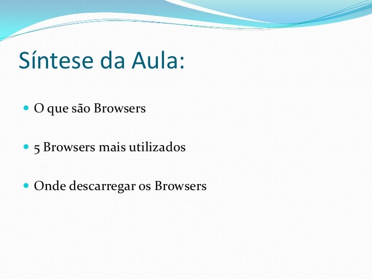 O que é um browser
