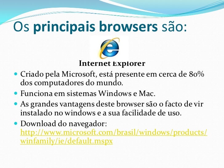 O que é um browser