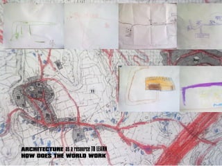 ARCHITECTURE as a resource TO LEARN
HOW DOES THE WORLD WORK
 