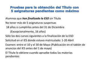 Responden al perfil profesional de un CFGM  