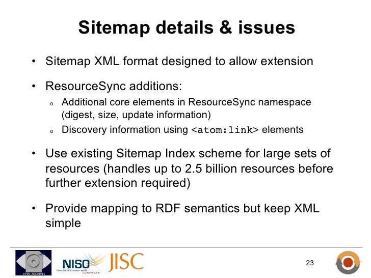 resourcesync web based resource synchronization