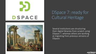 Digital Collection Rethinking Digital Libraries Paradigms: moving Digital Cultural ...
